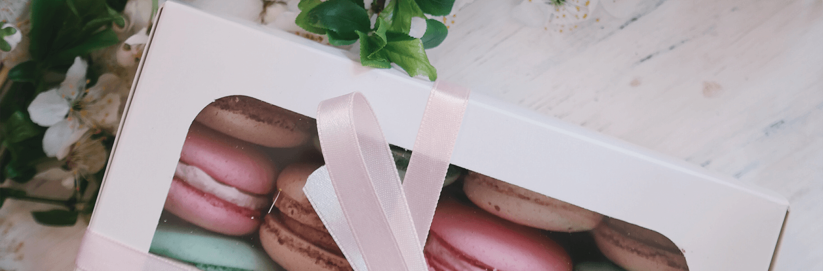 einzigartige Verpackung für Macarons