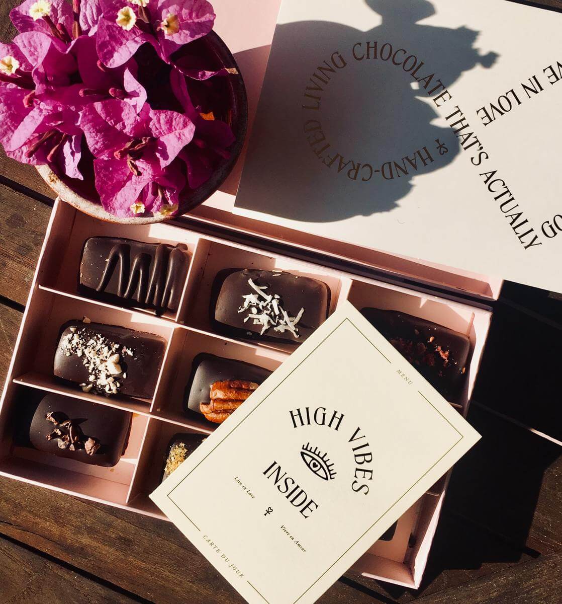 Boîte d'assortiment de chocolats