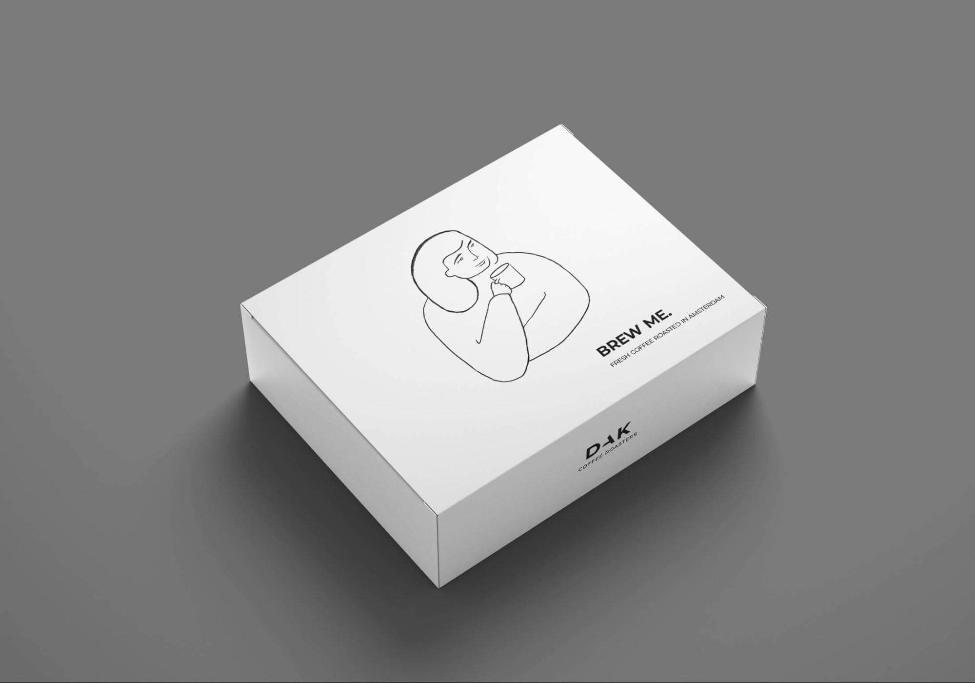 dak coffee roasters packaging caja