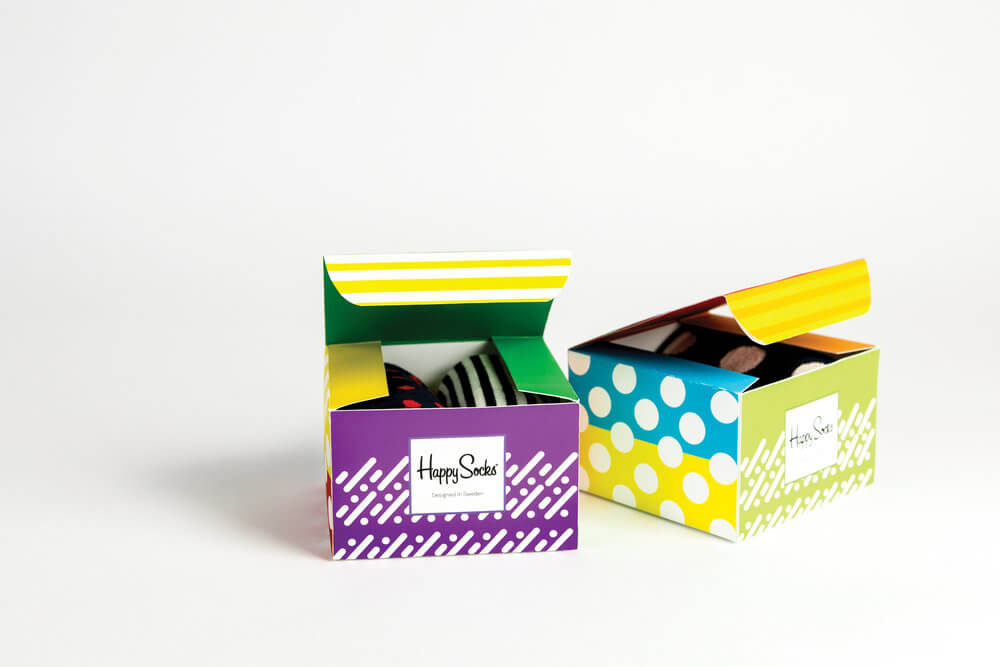 packaging de happy socks