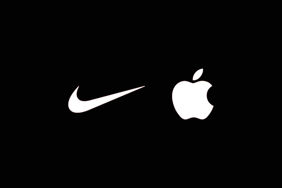 Logos Nike et Apple