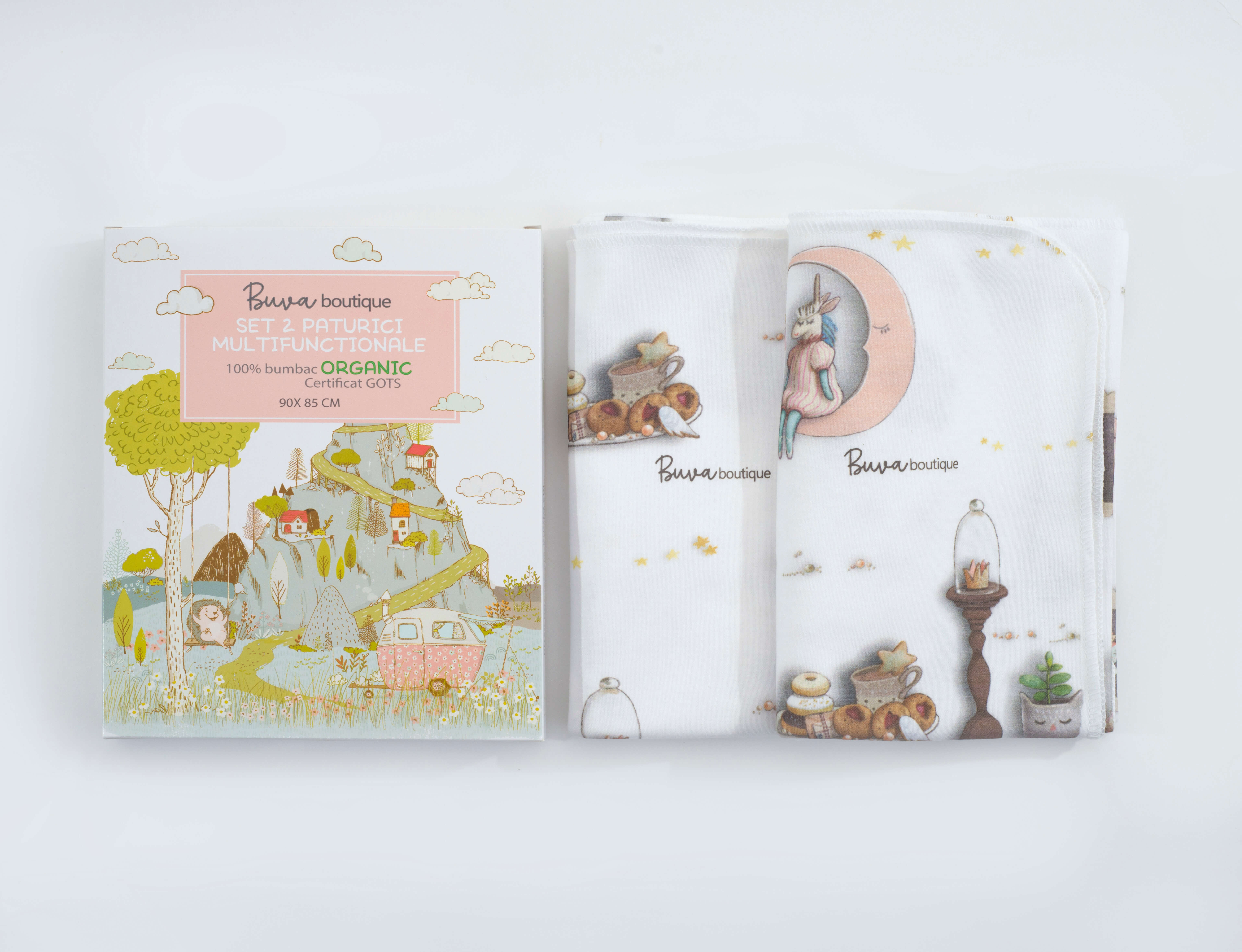 custom packaging for buva boutique organic products