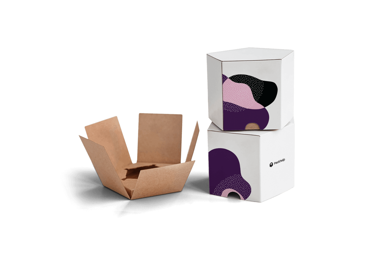 custom shaped product boxes with print