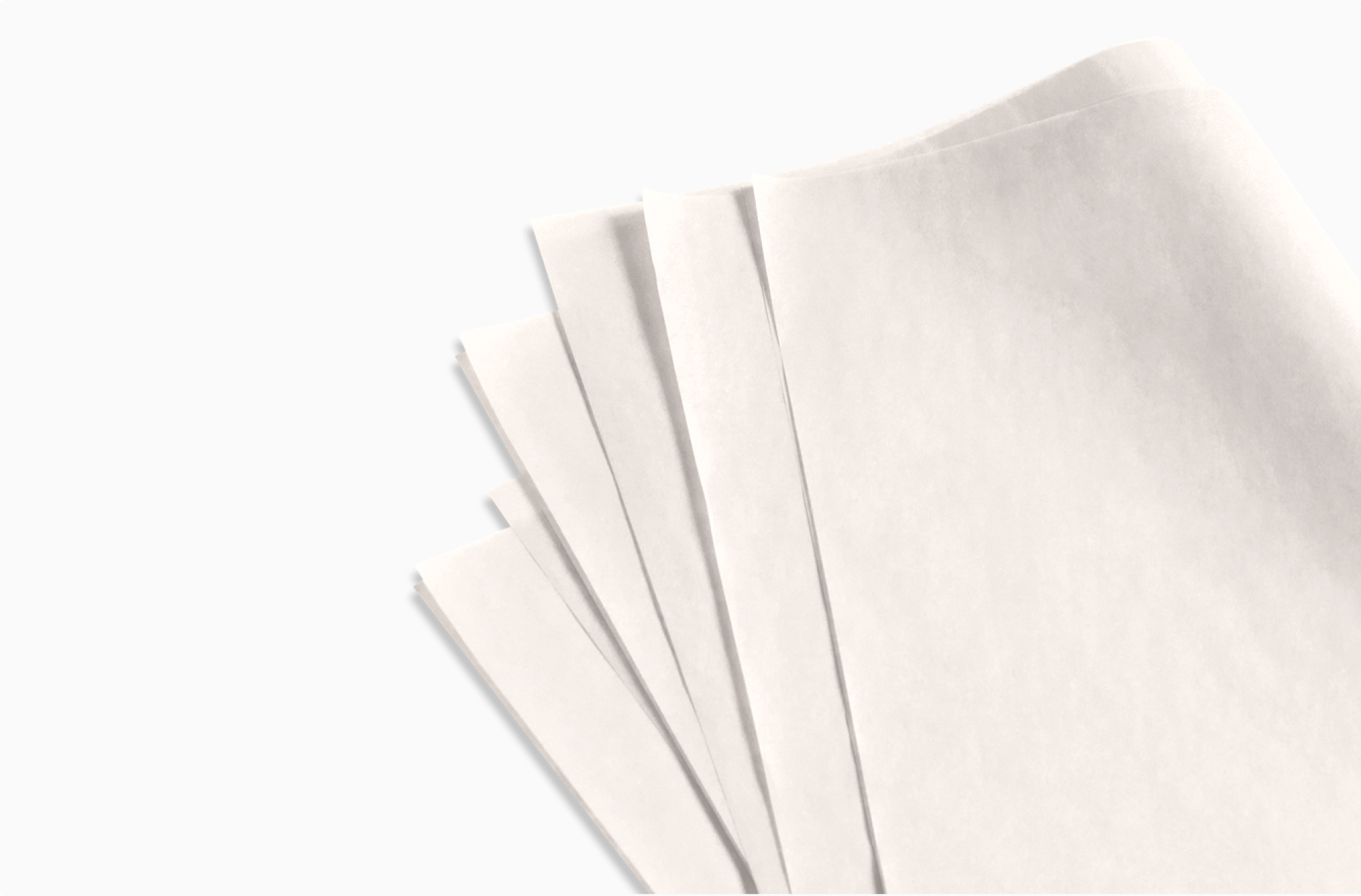 papel de seda blanco