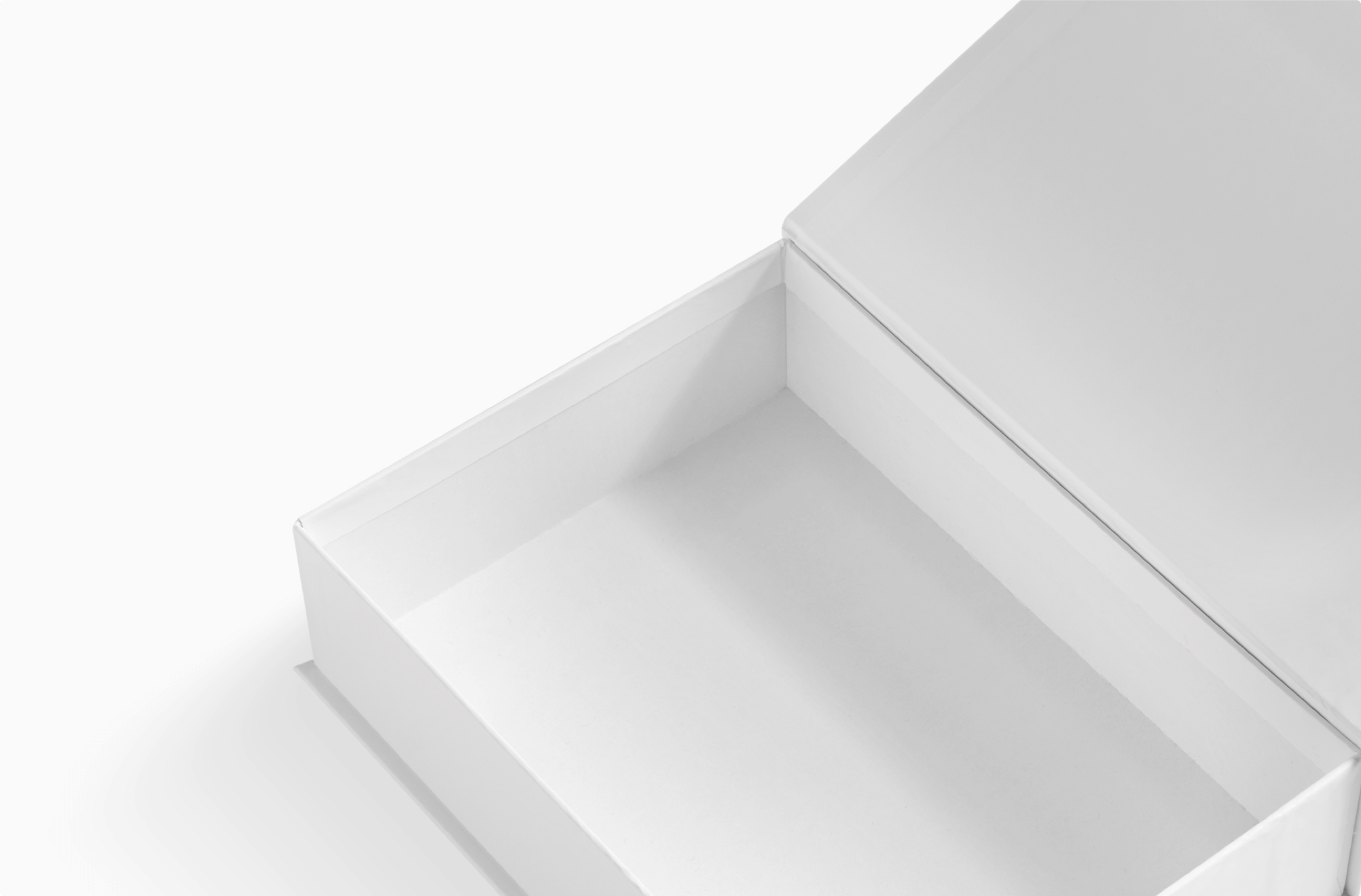 Boîte avec fermeture aimantée sur mesure