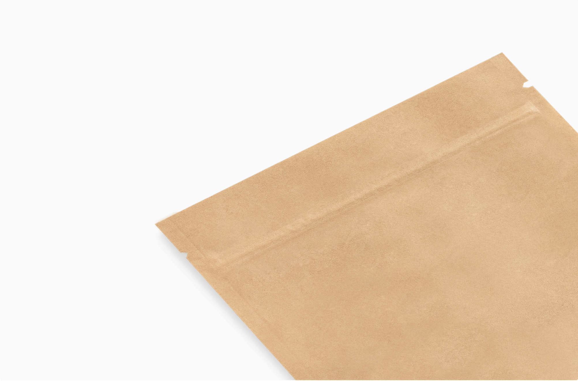 Zoom sur la fermeture du sachet stand-up