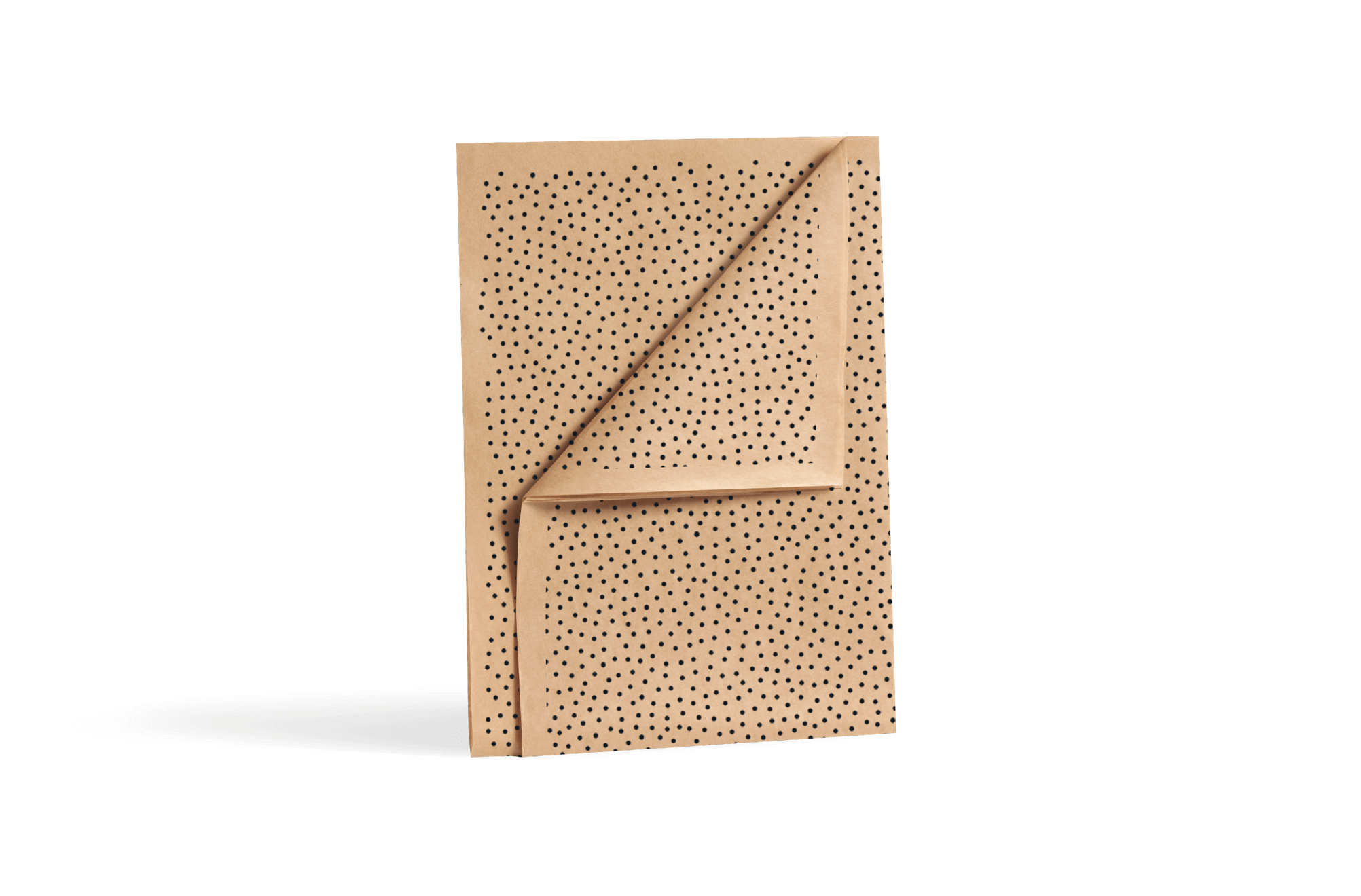 Kraft packing paper with custom print