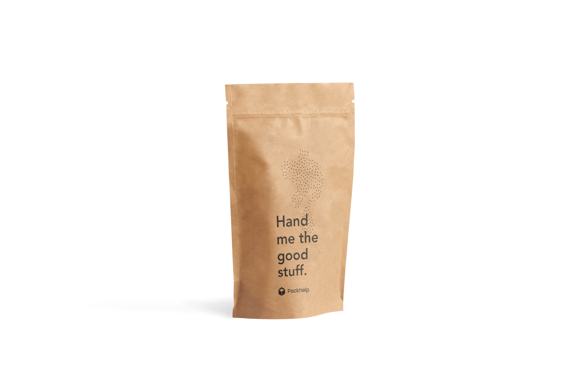 Doypack en kraft avec impression