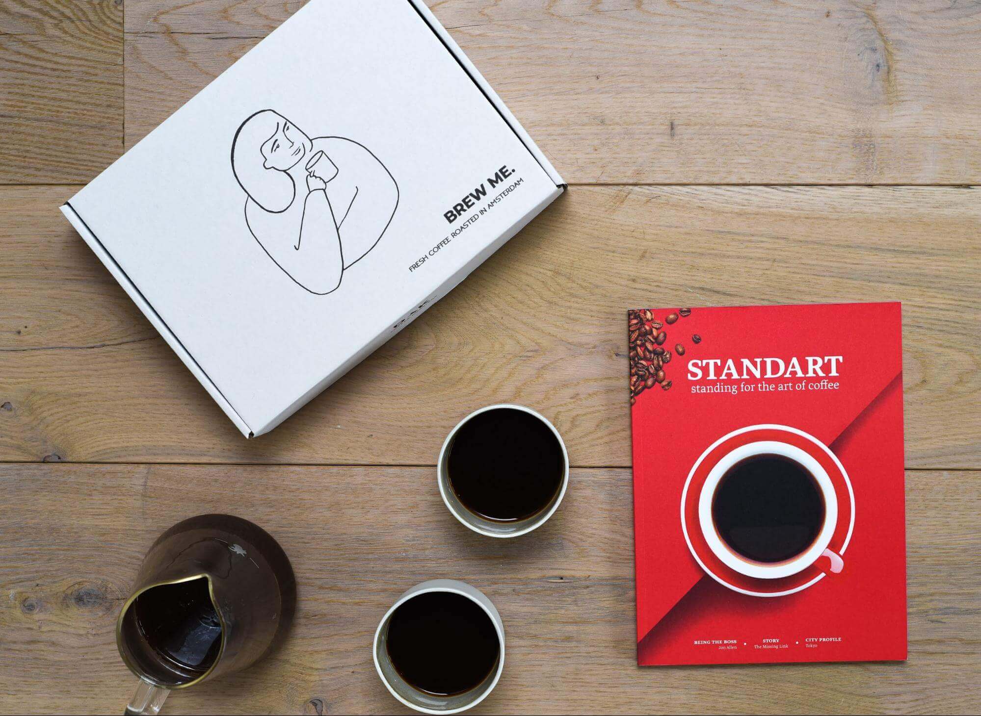 dak coffee roasters box förpackning