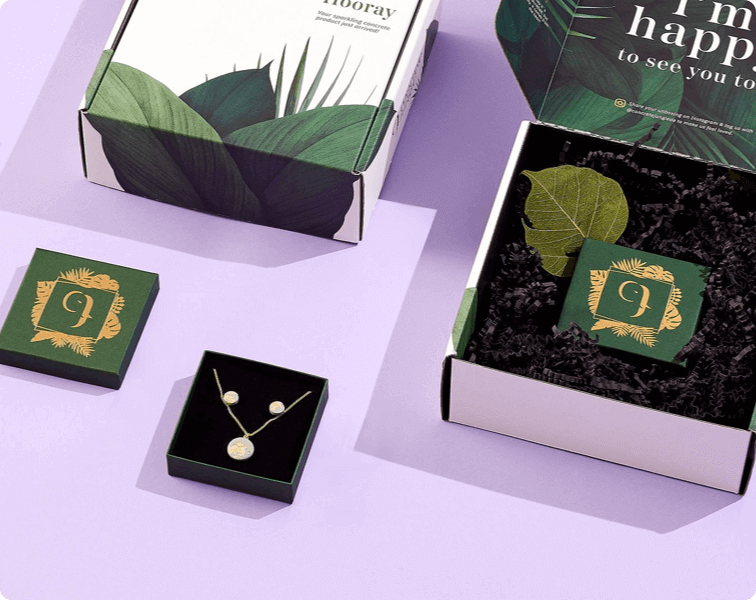 cajas de alta gama para presentar joyas
