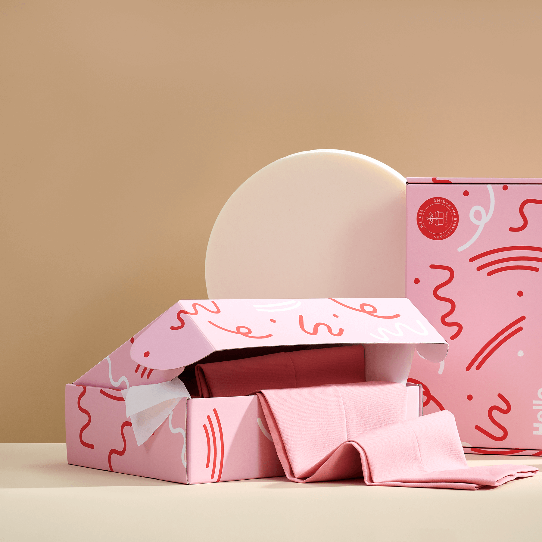 Caja para envíos con diseño personalizado