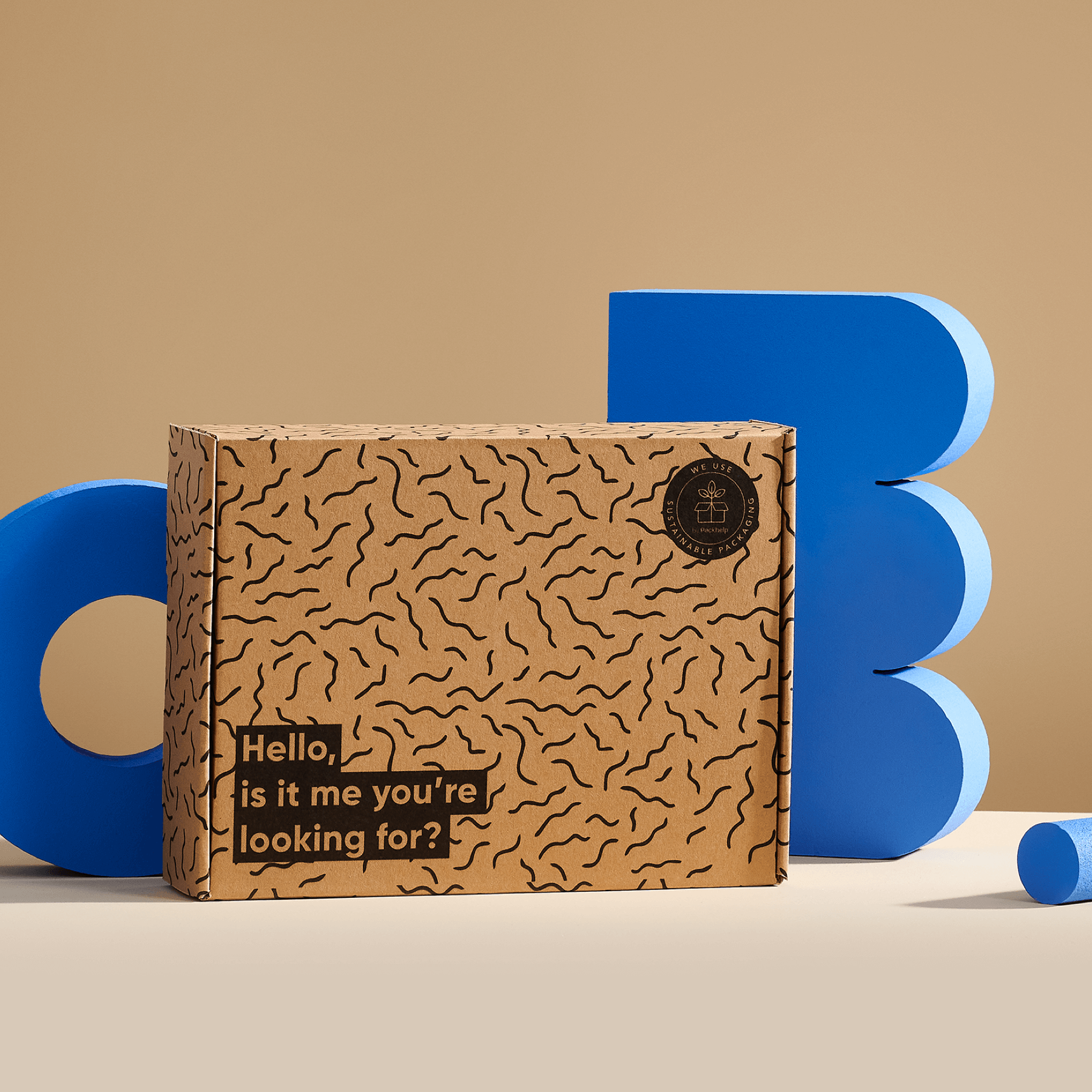 caja postal con diseño personalizado