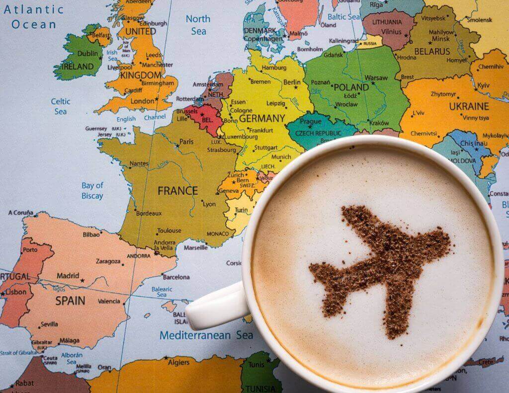 mapa de europa