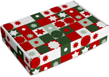 ontwerp kerstverpakking