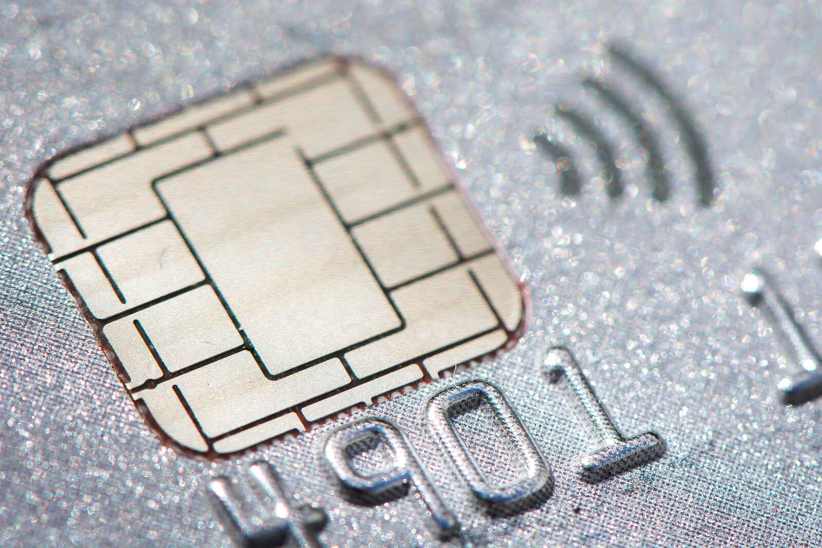 closeup di un chip