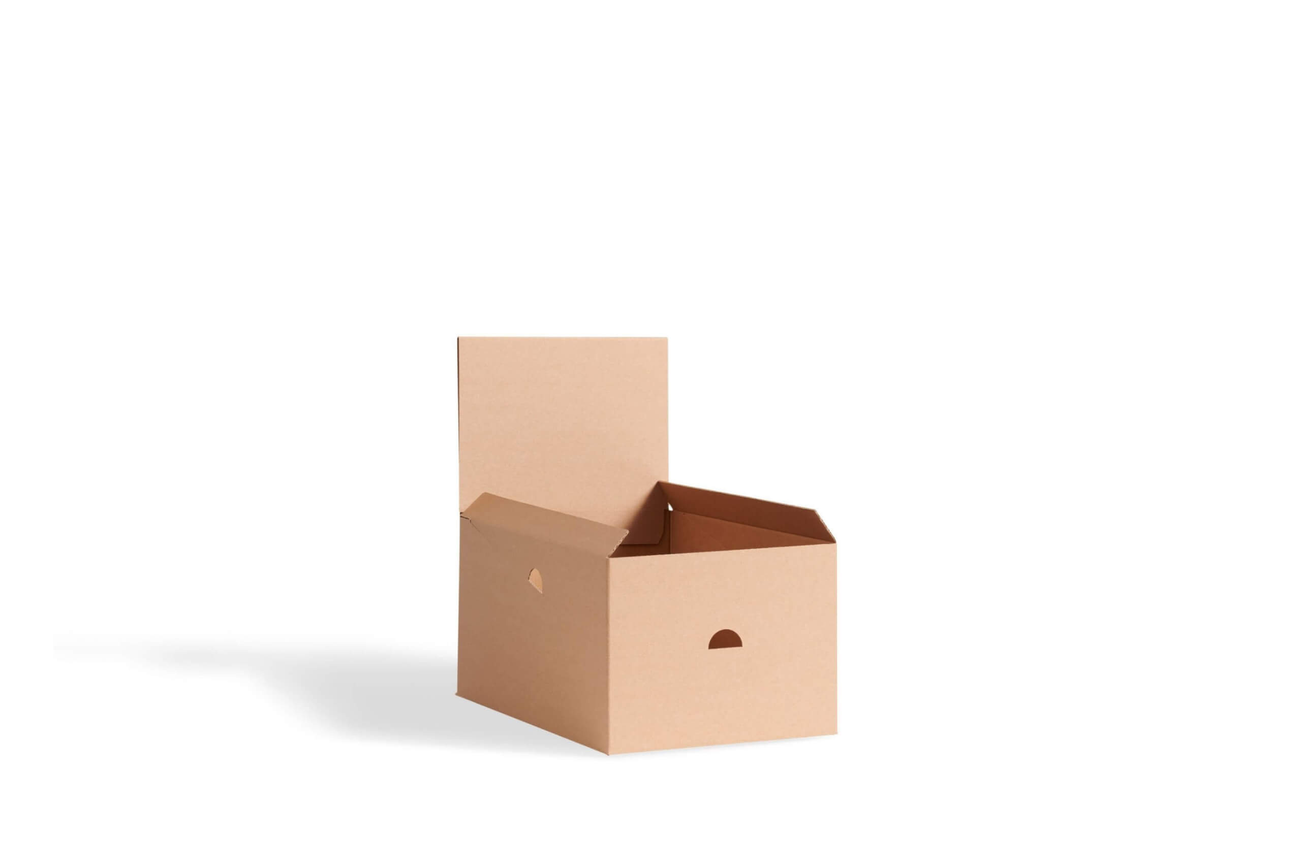 Kraft counter display box