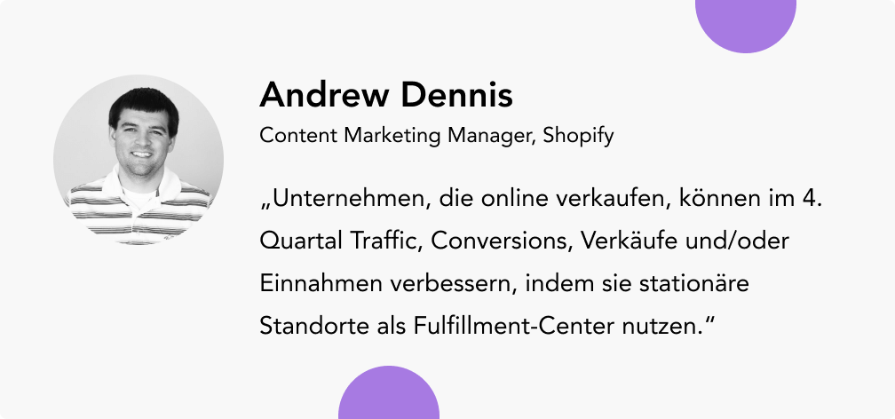 Umsatz stegiern mit Andrew Dennis Shopify
