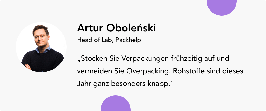 Umsatz steigern mit Artur Obolenski Packhelp