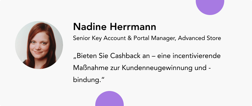 Umsatz steigern mit Nadine Herrmann Advanced Store