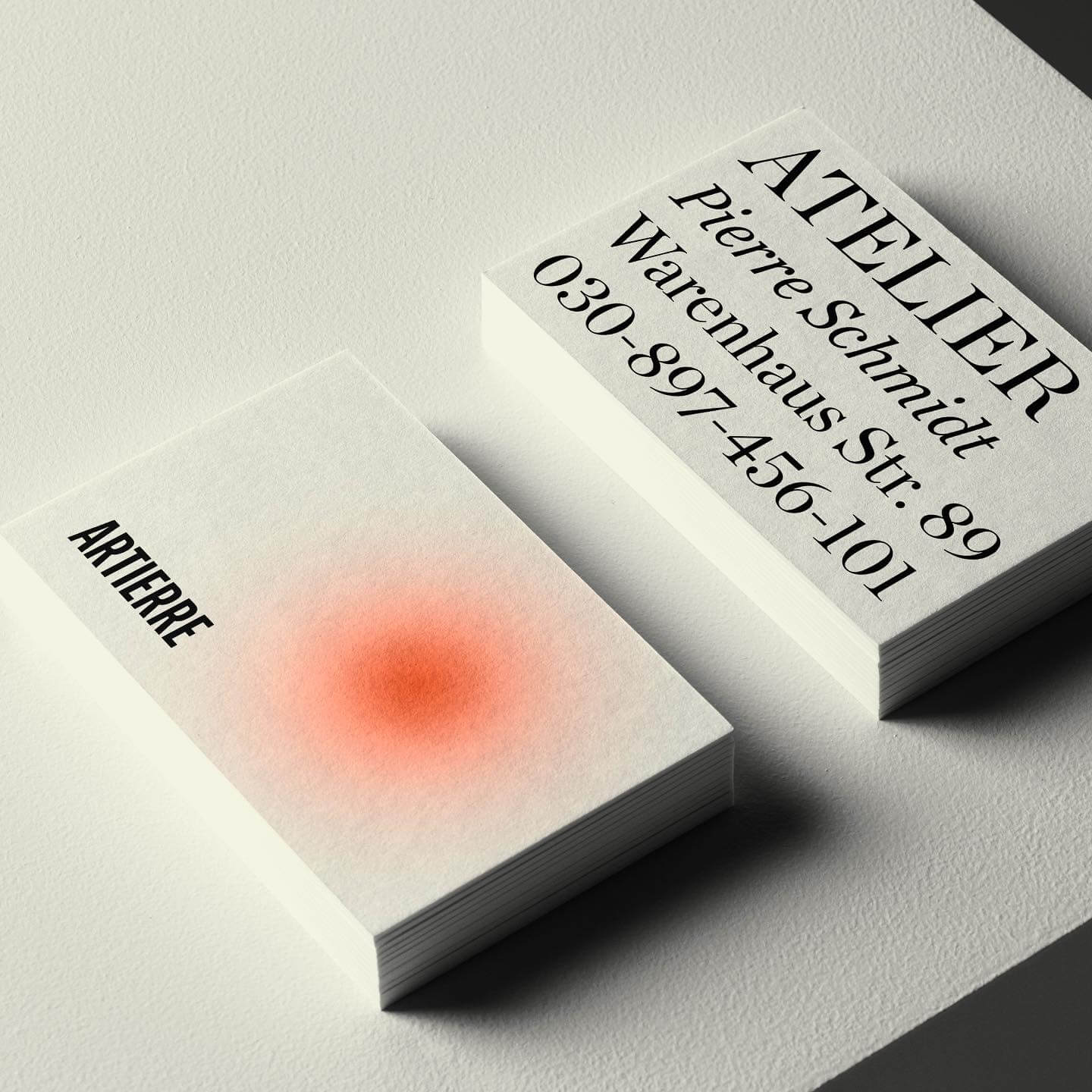 business card design