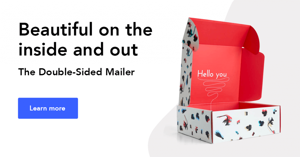 double sided mailer box design