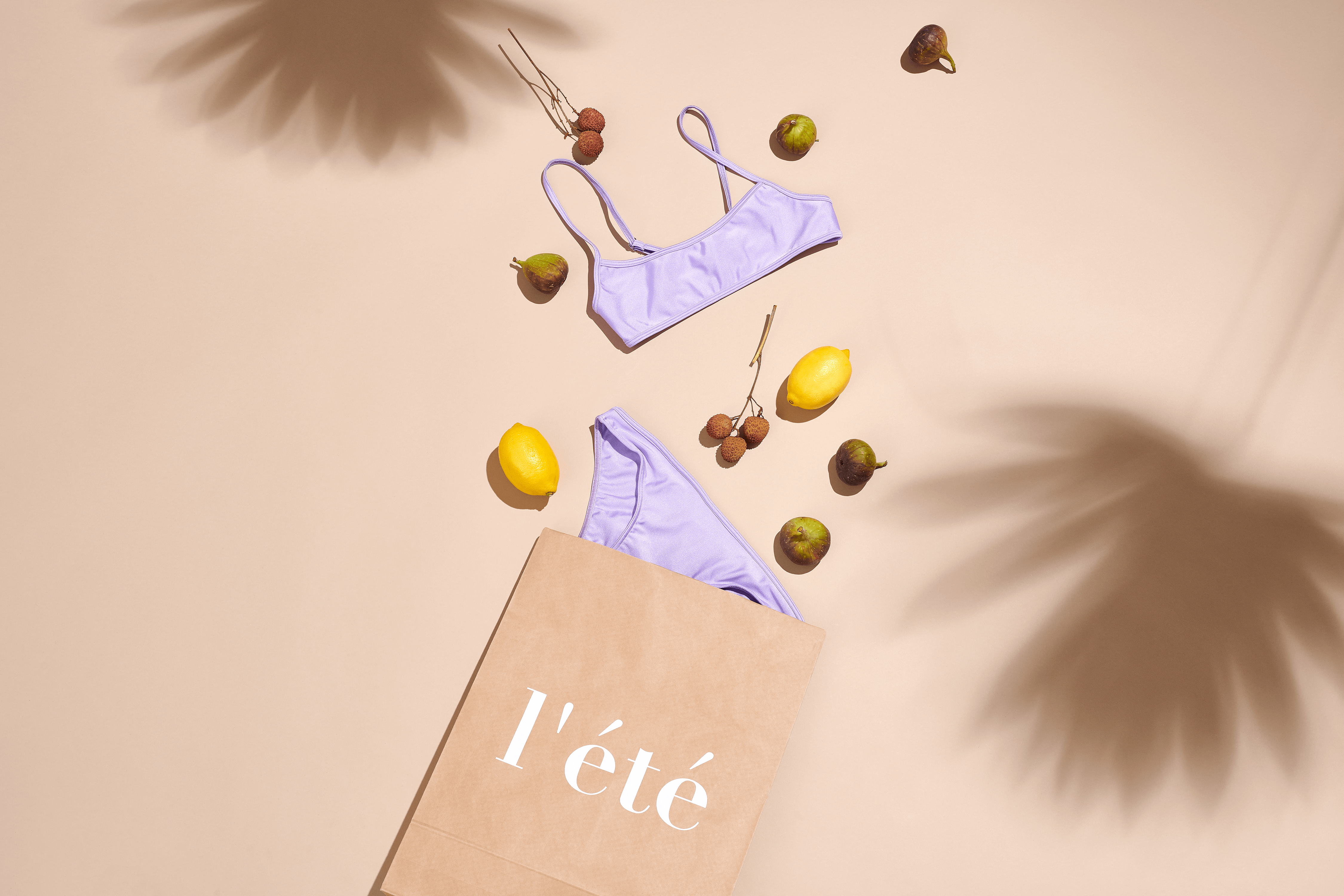 kraft mailer envelope with clothes