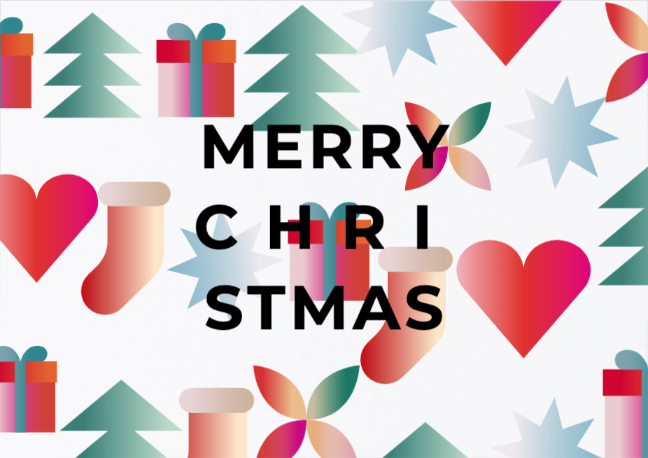 Perfekte Weihnachtskarte designen