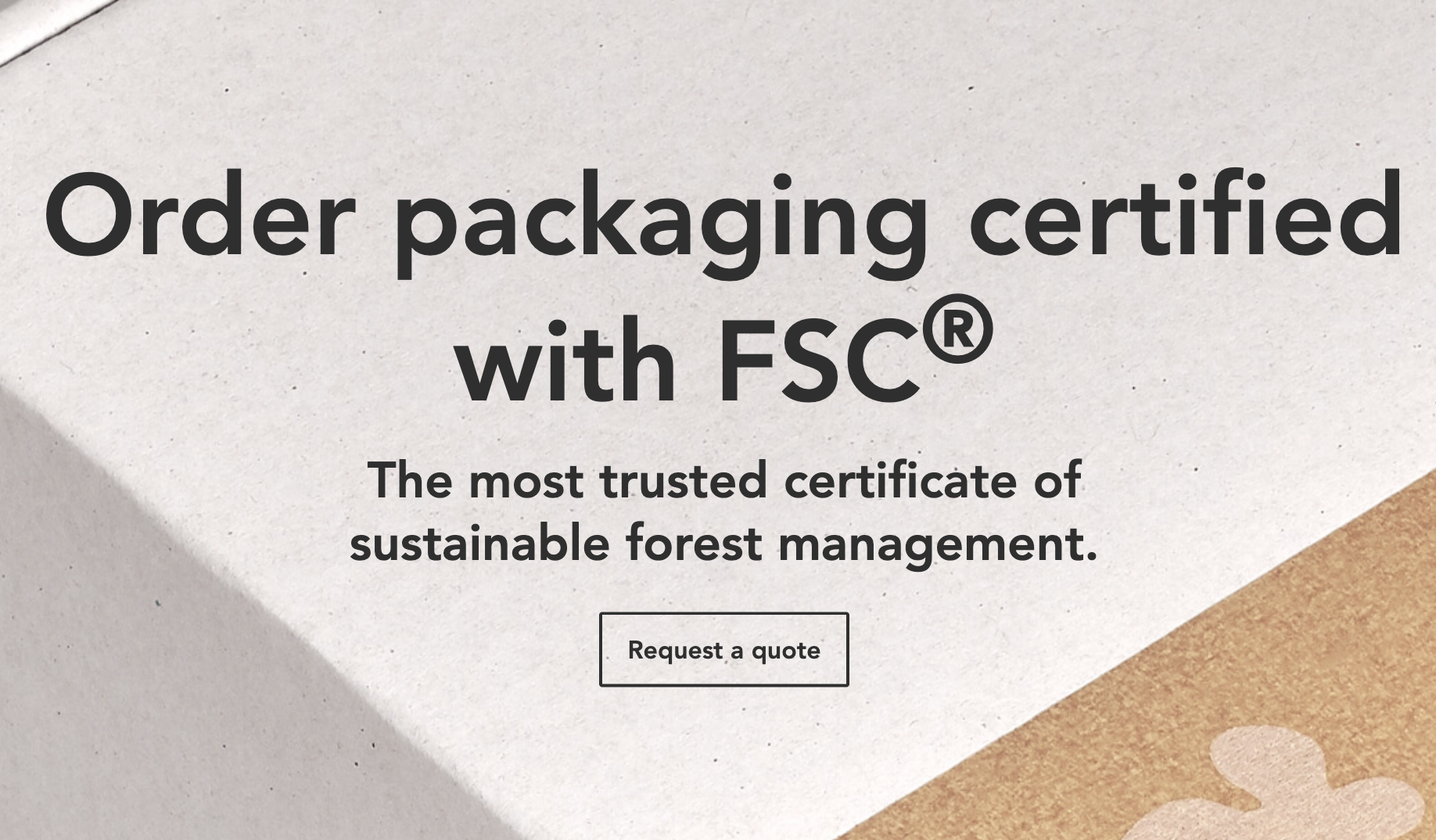 fsc packaging certification